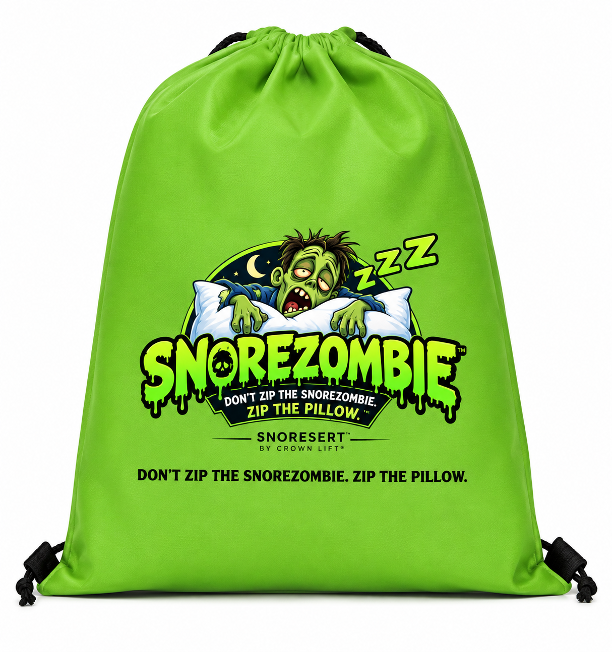 Arrives in the bag. Zombie approved.