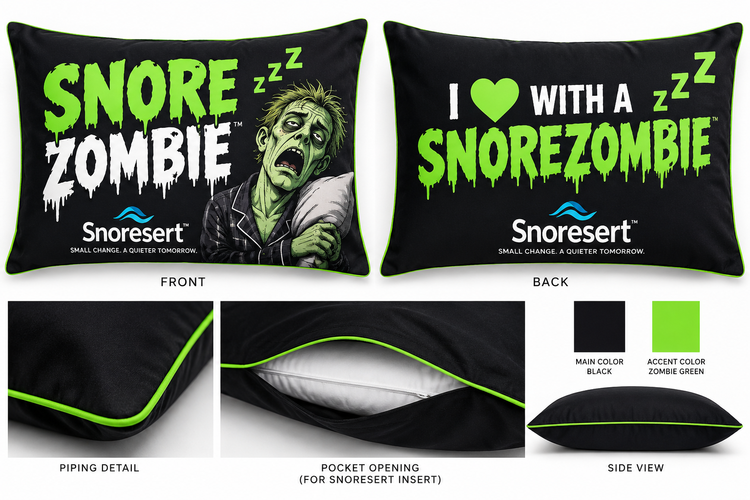 Apparently We're Making Zombie Pillowcases Now